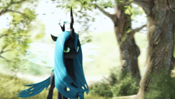 Size: 3840x2160 | Tagged: safe, artist:freasaloz, queen chrysalis, changeling, g4, 3d, high res, solo, source filmmaker