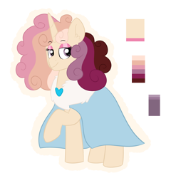 Size: 1356x1413 | Tagged: safe, artist:queenderpyturtle, oc, pony, unicorn, cloak, clothes, female, mare, reference, simple background, solo, transparent background