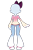 Size: 600x900 | Tagged: safe, artist:khimi-chan, oc, oc only, oc:neigh-apolitan, equestria girls, g4, base used, clothes, converse, mannequin, nail polish, pants, shoes, simple background, transparent background