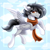 Size: 1080x1080 | Tagged: safe, artist:tookiut, oc, oc:leinhart, pegasus, pony, clothes, flying, pegasus oc, scarf, solo