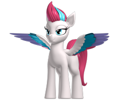 Size: 2500x2000 | Tagged: safe, artist:argos90, zipp storm, pegasus, pony, g4, g5, my little pony: a new generation, 3d, bedroom eyes, g5 to g4, high res, simple background, source filmmaker, transparent background