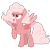 Size: 1080x1080 | Tagged: safe, artist:burst clouds, oc, oc only, oc:resseberry cream, pegasus, pony, 2022 community collab, derpibooru community collaboration, base used, coat markings, facial markings, female, full body, mare, markings, open mouth, open smile, pegasus oc, raised hoof, show accurate, simple background, smiling, snip (coat marking), solo, spread wings, standing, transparent background, wings