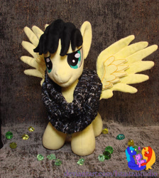 Size: 2304x2571 | Tagged: safe, artist:1stastrastudio, oc, pegasus, pony, high res, irl, photo, plushie, solo