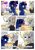 Size: 2100x3000 | Tagged: safe, artist:loryska, prince blueblood, oc, oc:indigo sky, pony, unicorn, comic:friendship grows, g4, cup, high res, magazine, magic, magical lesbian spawn, offspring, older, parent:trixie, parent:twilight sparkle, parents:twixie, teacup