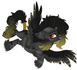 Size: 2577x2327 | Tagged: safe, artist:malicious-demi, oc, oc only, pegasus, pony, flying, high res, pegasus oc, simple background, solo, tail, tail wrap, transparent background, wings
