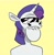 Size: 2016x2048 | Tagged: safe, artist:crookedbeetles, rarity, unicorn, anthro, g4, high res, lip bite, nft, parody, solo, sunglasses