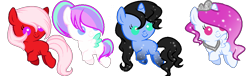 Size: 1026x310 | Tagged: safe, artist:gihhbloonde, oc, oc only, alicorn, pony, alicorn oc, baby, baby pony, base used, ethereal mane, eyelashes, female, horn, looking back, raised hoof, simple background, starry mane, transparent background, wings