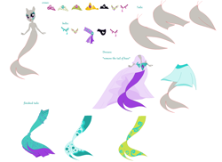 Size: 2104x1528 | Tagged: safe, artist:gihhbloonde, oc, oc only, mermaid, equestria girls, g4, base, base used, crown, eyelashes, fish tail, jewelry, mermaid tail, mermaidized, ponied up, regalia, simple background, smiling, species swap, tail, white background