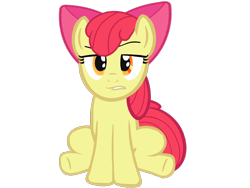 Size: 1600x1200 | Tagged: safe, artist:kuren247, apple bloom, earth pony, pony, g4, female, filly, simple background, solo, transparent background, vector