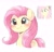 Size: 1747x1666 | Tagged: safe, artist:ginmaruxx, fluttershy, pegasus, pony, g4, the cutie map, blushing, bust, cute, female, flutterbob, folded wings, mare, scene interpretation, screencap reference, shyabetes, simple background, smiling, solo, three quarter view, white background, wings