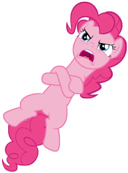 Size: 7000x9400 | Tagged: safe, artist:tardifice, pinkie pie, earth pony, pony, g4, the maud couple, absurd resolution, angry, pinkie pie is not amused, simple background, solo, transparent background, unamused, vector