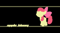 Size: 1920x1080 | Tagged: safe, artist:alexstrazse, apple bloom, earth pony, pony, g4, female, filly, foal, solo, wallpaper