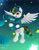 Size: 1631x2100 | Tagged: safe, artist:darksly, oc, oc only, pegasus, pony, clothes, cloven hooves, flying, open mouth, pegasus oc, raffle winner, solo