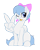 Size: 2000x2500 | Tagged: safe, artist:miniferu, oc, oc only, oc:chrome fuchsia, pegasus, pony, 2022 community collab, derpibooru community collaboration, eye clipping through hair, feathered wings, female, high res, looking at you, mare, one eye closed, open mouth, open smile, peace sign, pegasus oc, simple background, sitting, smiling, smiling at you, solo, transparent background, wing hands, wings, wink, winking at you