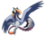 Size: 1500x1200 | Tagged: safe, artist:purplegrim40, oc, oc only, draconequus, draconequus oc, interspecies offspring, offspring, parent:discord, parent:rainbow dash, parents:discodash, simple background, solo, transparent background