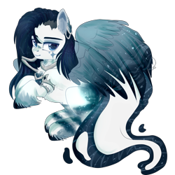Size: 2449x2449 | Tagged: safe, artist:malicious-demi, oc, oc only, pegasus, pony, ear piercing, earring, high res, jewelry, pegasus oc, piercing, simple background, solo, transparent background, wings