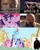 Size: 1080x1344 | Tagged: safe, edit, applejack, fluttershy, pinkie pie, rainbow dash, rarity, twilight sparkle, alicorn, earth pony, pegasus, pony, unicorn, g4, 1000 years in photoshop, bad edit, breaking bad, heisenberg, intentionally bad, jesse pinkman, meme, twilight sparkle (alicorn), walter white