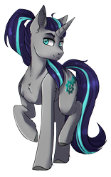 Size: 1140x1832 | Tagged: safe, artist:serodart, oc, oc only, oc:silver coil, pony, unicorn, 2022 community collab, derpibooru community collaboration, simple background, solo, transparent background