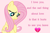 Size: 3330x2203 | Tagged: safe, artist:icetea, fluttershy, pegasus, pony, g4, crying, female, folded wings, heartbreak, high res, looking down, mare, pink background, sad, simple background, sitting, solo, text, wings