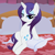 Size: 957x951 | Tagged: safe, artist:abydos91, edit, rarity, pony, unicorn, g4, beautiful, bedroom, bedroom eyes, belly button, female, pillow, rarity's bedroom, rarity's day off, show accurate, sitting, solo, sultry pose, vector, wet, wet mane, wet mane rarity