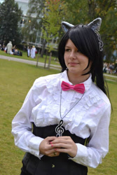 Size: 533x800 | Tagged: safe, artist:bloodtears19, octavia melody, human, g4, 2013, bowtie, clothes, cosplay, costume, irl, irl human, photo