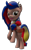 Size: 451x720 | Tagged: safe, artist:topsangtheman, oc, oc only, oc:pearl shine, pegasus, pony, 3d, looking at you, nation ponies, philippines, ponified, simple background, solo, source filmmaker, transparent background