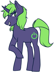 Size: 842x1119 | Tagged: safe, artist:ghost, oc, oc only, pony, unicorn, simple background, solo, white background