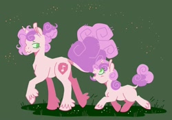 Size: 2048x1432 | Tagged: safe, artist:pastacrylic, sweetie belle, pony, unicorn, g4, blank flank, female, filly, foal, older, older sweetie belle, self paradox, self ponidox, solo
