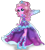 Size: 546x612 | Tagged: safe, artist:gihhbloonde, oc, oc only, oc:music melody, equestria girls, g4, base used, clothes, dress, eyelashes, female, high heels, ponied up, shoes, simple background, transparent background, wings