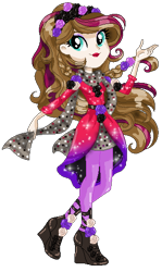 Size: 324x545 | Tagged: safe, artist:gihhbloonde, oc, oc only, oc:gihh bloonde, equestria girls, g4, base used, clothes, dress, eyelashes, female, high heels, shoes, simple background, smiling, transparent background