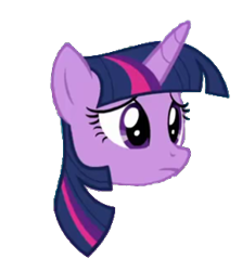 Size: 288x323 | Tagged: safe, edit, screencap, twilight sparkle, pony, g4, 1000 hours in gimp, background removed, head, head only, simple background, solo, transparent background