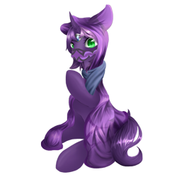 Size: 1200x1200 | Tagged: safe, artist:fnb, oc, oc only, oc:jade, 2022 community collab, derpibooru community collaboration, full body, green eyes, horn, simple background, solo, transparent background