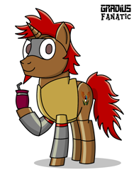 Size: 1090x1441 | Tagged: safe, artist:gradiusfanatic, oc, oc only, oc:paul, android, pony, robot, robot pony, unicorn, horn, male, mate, simple background, solo, transparent background, unicorn oc