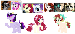 Size: 1500x680 | Tagged: safe, artist:tragedy-kaz, cherry jubilee, king sombra, princess cadance, rarity, oc, alicorn, pony, g4, alicorn oc, base used, female, horn, infidelity, lesbian, magical lesbian spawn, magical threesome spawn, male, mare, oc x oc, offspring, parent:cherry jubilee, parent:king sombra, parent:princess cadance, parent:rarity, parents:oc x oc, parents:somdance, screencap reference, ship:somdance, shipping, simple background, stallion, straight, transparent background, wide eyes, wings