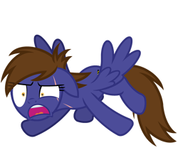 Size: 2800x2600 | Tagged: safe, artist:ponkus, oc, oc only, oc:dauntless, pegasus, pony, fallout equestria, female, flying, high res, mare, scar, simple background, solo, transparent background