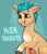 Size: 1336x1555 | Tagged: safe, artist:vinnybox, hitch trailblazer, earth pony, pony, g5, my little pony: a new generation, dreamworks face, male, smiling, solo, stallion, text