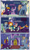 Size: 1920x3169 | Tagged: safe, artist:alexdti, moondancer, sunburst, twilight sparkle, oc, oc:aqua lux, oc:brainstorm (alexdti), oc:purple creativity, oc:warm focus, alicorn, pegasus, pony, unicorn, comic:quest for friendship, g4, blaze (coat marking), blue eyes, cloak, clothes, coat markings, comic, cutie map, dialogue, door, eye contact, facial markings, female, flying, folded wings, glasses, glowing, glowing horn, green eyes, helmet, high res, horn, looking at each other, magic, male, mare, multicolored mane, multicolored tail, open mouth, pegasus oc, purple eyes, raised hoof, running, shadow, shoulder angel, shoulder devil, shrunken pupils, smiling, socks (coat markings), speech bubble, spread wings, stallion, standing, sunburst's cloak, sunburst's glasses, tail, telekinesis, twilight sparkle (alicorn), twilight's castle, two toned mane, two toned tail, underhoof, unicorn oc, wall of tags, wings