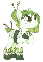 Size: 884x1282 | Tagged: safe, artist:curiousmonarchy, artist:mint-light, oc, oc only, earth pony, pony, avocado, base used, belt, female, food, hoof shoes, mare, raised hoof, seaweed wrap, simple background, solo, sushi, sushi pony, white background