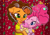 Size: 3048x2160 | Tagged: safe, artist:amitadust, cheese sandwich, li'l cheese, pinkie pie, earth pony, pony, g4, my little pony: friendship is magic, the last problem, baby, baby pony, candy, candy in hair, colt, cute, family, female, foal, food, high res, li'l cheesebetes, male, mare, older, older cheese sandwich, older cheesepie, older pinkie pie, ship:cheesepie, shipping, simple background, stallion, straight