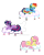 Size: 1280x1600 | Tagged: safe, artist:mariothepixelarter, fluttershy, rainbow dash, twilight sparkle, alicorn, earth pony, pegasus, pony, g4, cloud, eyes closed, female, lying down, lying on a cloud, mare, on a cloud, pixel art, prone, simple background, transparent background, twilight sparkle (alicorn)