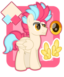 Size: 3000x3600 | Tagged: safe, artist:ponkus, oc, oc only, oc:gold status, pegasus, pony, fallout equestria, high res, male, reference sheet, simple background, solo, stallion, transparent background