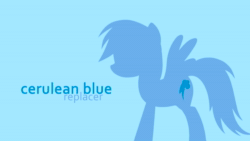 Size: 1920x1080 | Tagged: safe, artist:replacer, rainbow dash, pegasus, pony, g4, 2011, animated, blue, brony music, cerulean blue, cutie mark, music, simple background, solo, sound, sound only, webm, youtube link