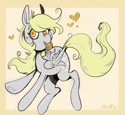 Size: 2345x2156 | Tagged: safe, artist:urbanqhoul, derpy hooves, pegasus, pony, g4, high res, solo