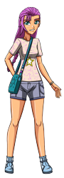 Size: 1080x3000 | Tagged: safe, artist:artemis-polara, sunny starscout, equestria girls, g4, g5, my little pony: a new generation, bag, bracelet, clothes, equestria girls-ified, g5 to equestria girls, g5 to g4, generation leap, jewelry, shirt, shoes, shorts, simple background, solo, transparent background
