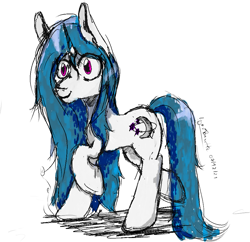 Size: 877x849 | Tagged: safe, artist:igorbanette, oc, oc only, pony, unicorn, solo