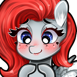 Size: 1000x1000 | Tagged: safe, artist:azure_designs, pegasus, pony, emote, simple background, solo, transparent background, twitch