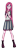 Size: 1000x3000 | Tagged: safe, artist:artemis-polara, pinkie pie, equestria girls, g4, blood, clothes, geode of sugar bombs, geode of super speed, implied cupcakes, magical geodes, pinkamena diane pie, shirt, shoes, simple background, skirt, smiling, solo, torn clothes, transparent background