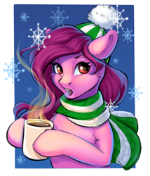 Size: 1000x1168 | Tagged: safe, artist:kittytitikitty, pipp petals, pegasus, pony, g5, my little pony: a new generation, christmas, holiday, solo, winter