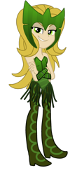 Size: 1280x2901 | Tagged: safe, artist:kingbases, artist:small-brooke1998, equestria girls, g4, bare shoulders, base used, commission, crossover, enchantress, simple background, sleeveless, solo, strapless, transparent background