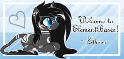 Size: 1024x487 | Tagged: safe, artist:elementbases, artist:mint-light, oc, oc only, oc:lithium frost, pony, unicorn, base used, female, mare, simple background